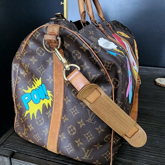 Louis Vuitton Monogram Keepall 55 Travel Bag - Picture 4 of 11